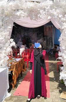 Product Review of Marwa Dress by Sabiya Hijab from k**o 1