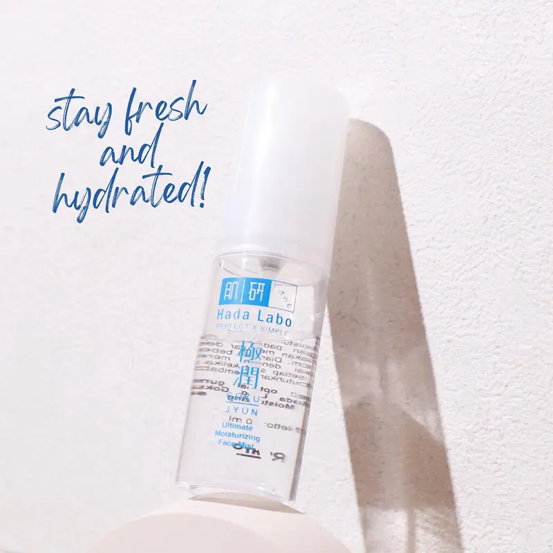 Hada Labo Gokujyun Ultimate (100ml)  Moisturizer Wajah/ Hydrating/ Cleansing/ Hyaluronic Acid/ Kulit Kering Lotion Membersihkan 7