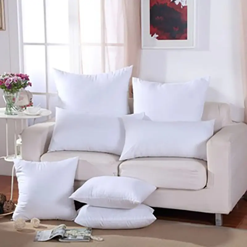 Qpickle Cushion Insert Pillow Cushion Filling Pillow Inner 30x50 40x40 45x45 50x50 55x55 60X60 65x65cm Soft Comfy & Fluffy