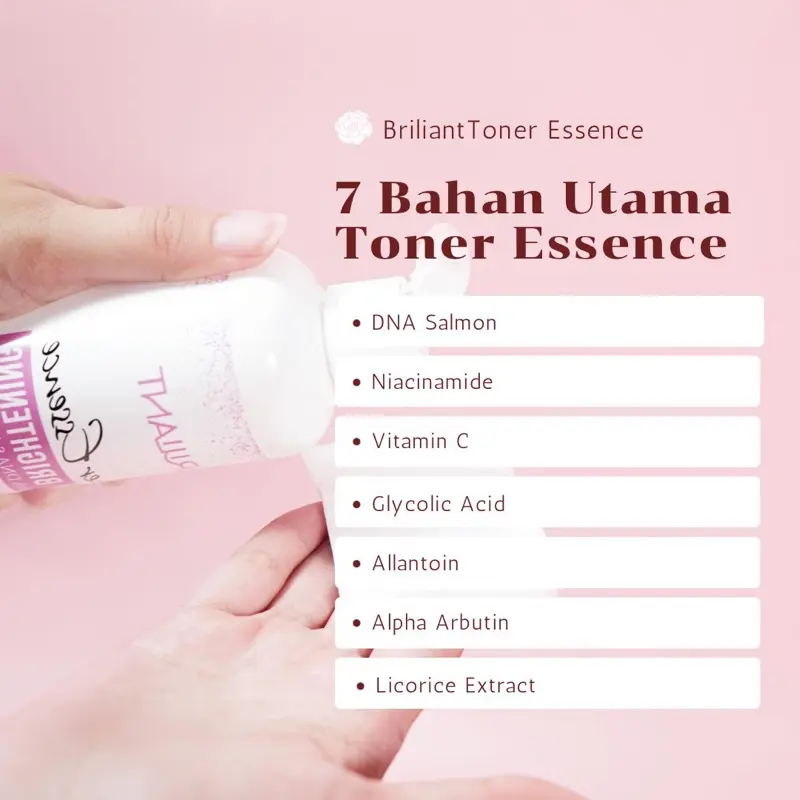 Briliant Toner Essence Body Brightening (Isi 250 ML) 3