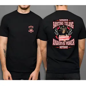 KAOS DISTRO BAPAKNYA BANTING TULANG ANAKNYA PAMER KUTANG STNC