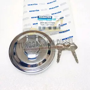 Tutup Tangki Tanki Solar Komatsu PC200-7 PC200-8 PC200-6 Cap Fuel Tank 20Y-04-11160
