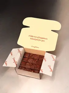 Fudgy Brownies Cravey Bakes by Savira Malik - Brownies Cake - Kue Brownis