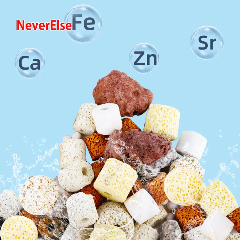 Vật Liệu Lọc Sinh Hóa Bể Cá, 0.2kg Và 0.5kg, 10 Loại Vòng Bóng Lọc Sinh Học, Nhẫn Gốm Than Hoạt Tính, Tặng Kèm Túi Lưới, Thích Hợp Cho Ao Bể Cá, Bể Cá, Phụ Kiện Bộ Lọc, Nhà Vi Sinh Cho Vi Khuẩn Nitrat Hóa, Vỏ Xương San Hô Bể Cá 8