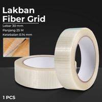Gambar TaffPACK Lakban Super Strong Fiber 0.14mm Tape Grid 25M - B089 - 30 mm dari Taffware Official Store Kota Administrasi Jakarta Barat 2 Tokopedia