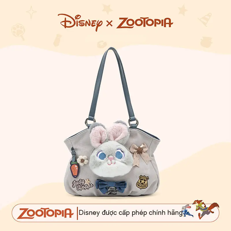 【Disney】 Túi đeo vai/đeo chéo thời trang đa năng, mẫu mới thuộc dòng Phía Mad City của Disney, phiên bản Nick và Judy | BigBuy360 - bigbuy360.vn