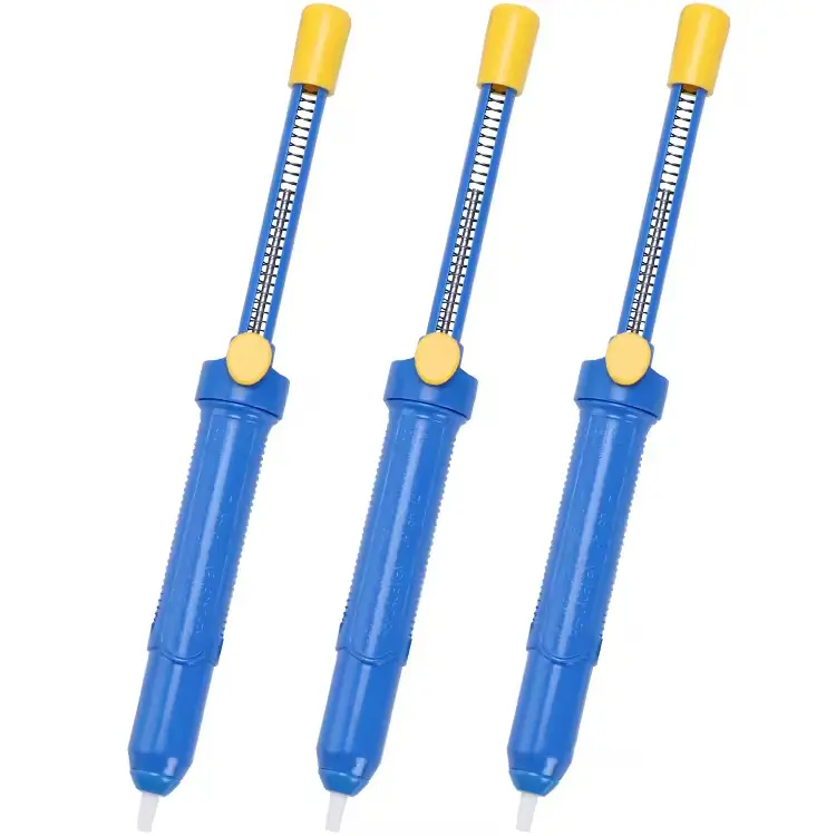 Manual Powerful Solder Suction Device High Temperature Resistance Strong Suction
