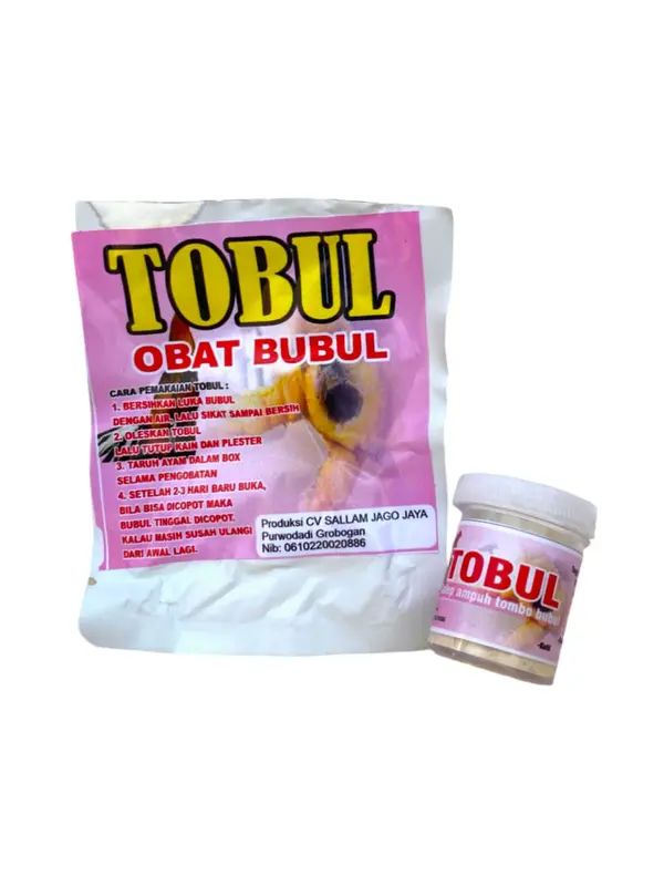 TOBUL obat bubul - obat bubul ayam di telapak kaki 2