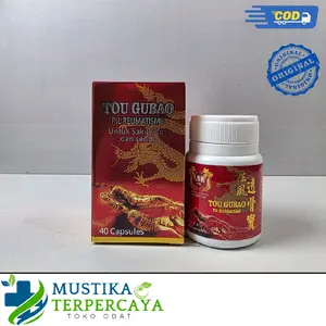 Kapsul Herbal Tou Gubao 40 Capsules untuk Reumatisme Asam Urat Kesemutan Pegal Linu dan Saraf Kejepit