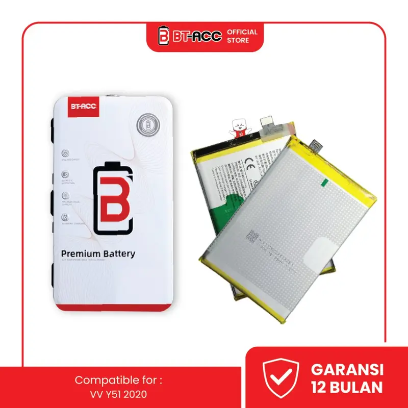 BT-ACC B-Q8 Battery Baterai Batre Compatible For Vivo Y31 2020 / Y51 2020