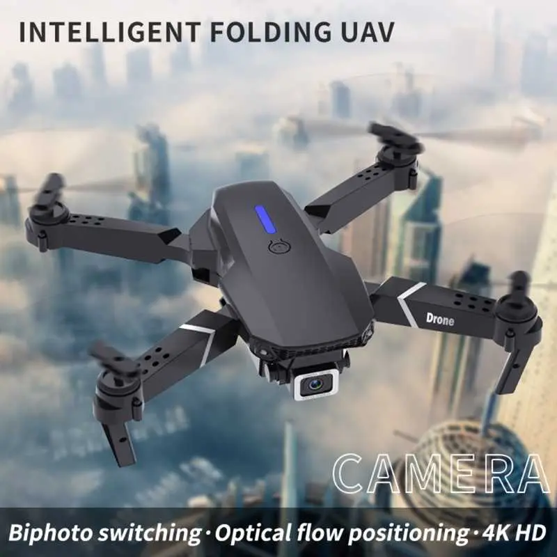 Drone Camera Mini 4K Quadcopter Drone WiFi Dual Battrey Camera