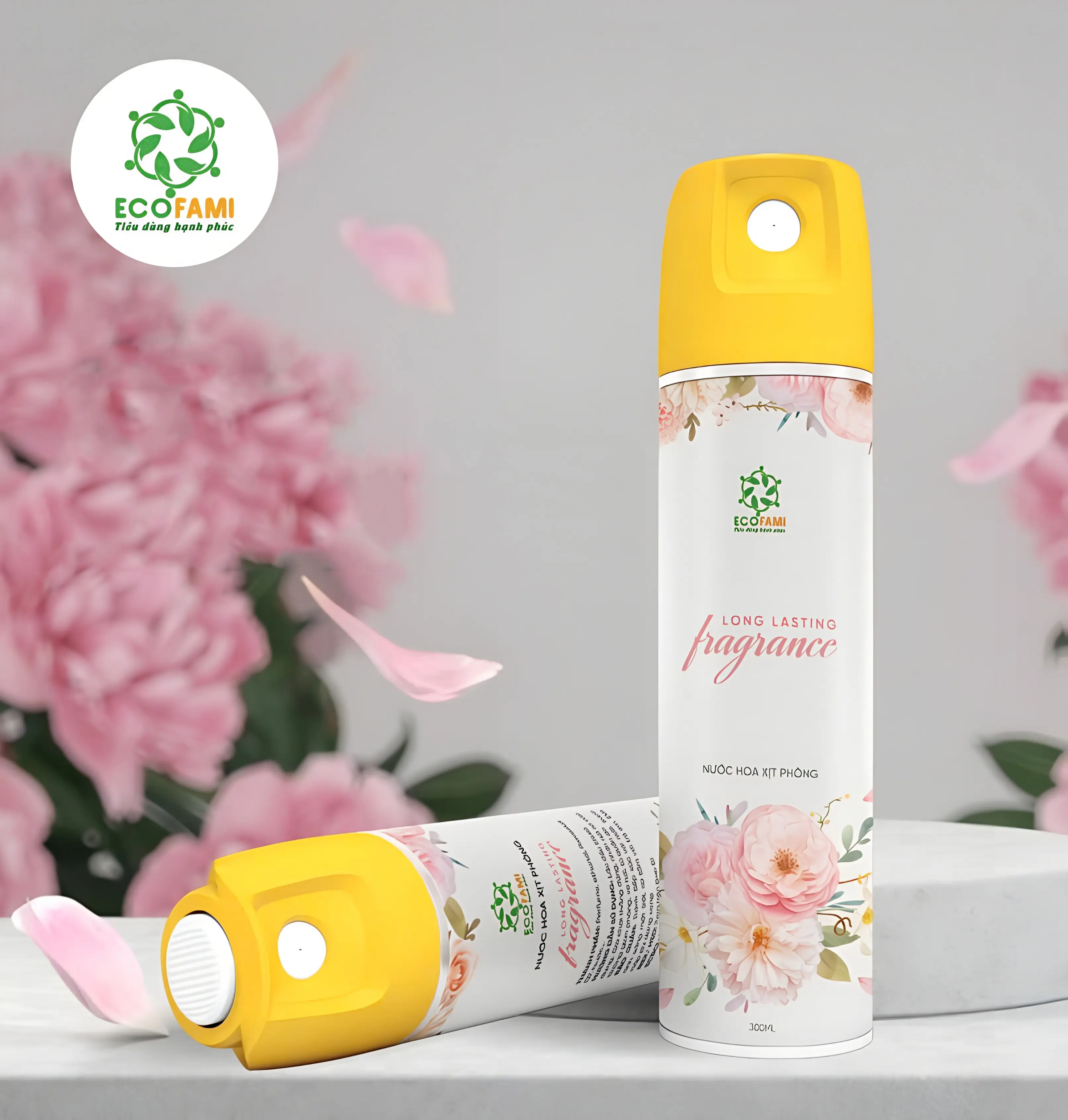 Nước Hoa Xịt Phòng Ecofami 300ml – Thơm Lâu, Dịu Nhẹ, An Toàn Cho Mọi Không Gian