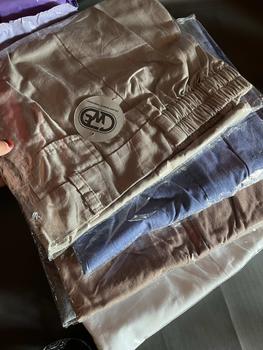 Product Review of outfit celana oro pants jeans denim Highwaist Loose Anti Kusut Panjang Casual Wanita from R**a 1