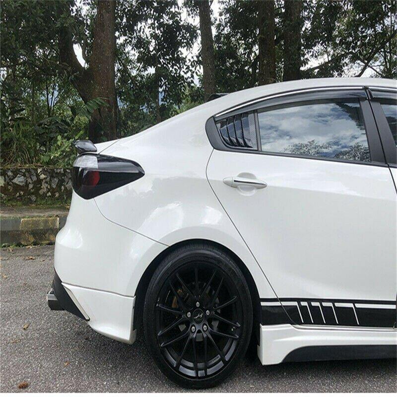 Product Introduction of 2PCS ABS Carbon Fiber Style Car Rear Vent Window Side Shutter Scoop Louver Cover Trim StickerFor Kia K3 Forte 2013 2014 2015 2016 2017 2018 37