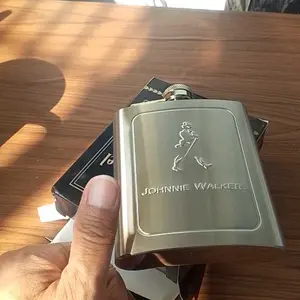 Botol Minum Wine Bir Hip Flask Stainless Steel 201