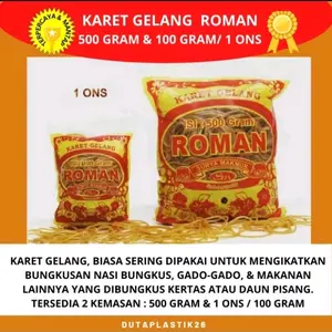 Karet Gelang Roman 1ons 500g