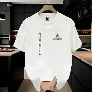 COD Store Fashion77 - T Shirt Kaos Pendek Eiger Tegak Silver Casual Katun 24s Tebal Nyaman Unisex Kaos Oblong Pria/Wanita | Hot Item