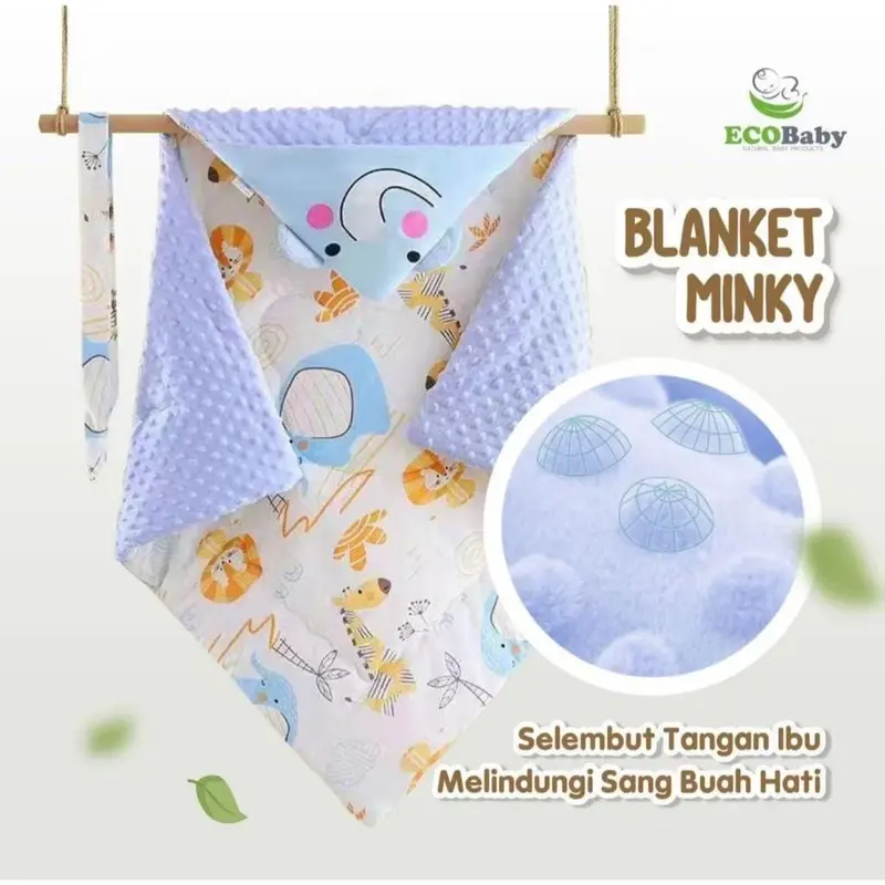 Selimut Bayi & Kids Cotton Minky Soft halus 0