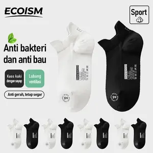 ECOISM Kaos Kaki Pria Sport & Harian ECOISM – Anti Bau, Nyaman Dipakai, Katun Premium Adem