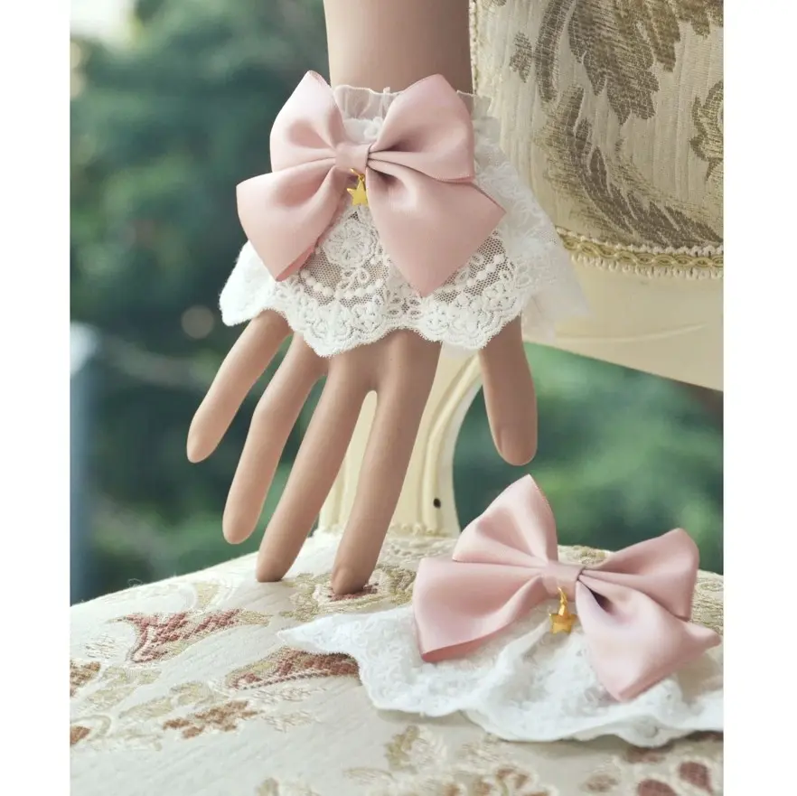 [ YUKA SHOPPU ] PREMIUM accessories kawaii lolita fairy coquette dollete gelang tangan renda