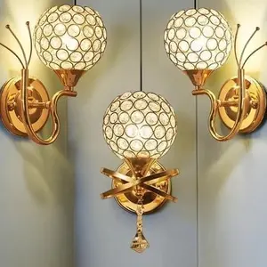 Lampu Dinding Kristal Gaya Modern Untuk Kamar Tidur Ruang Tamu Kamar Teras / Lampu Hias Dinding / Lampu Dinding Murah / Lampu Hias Room Minimalis