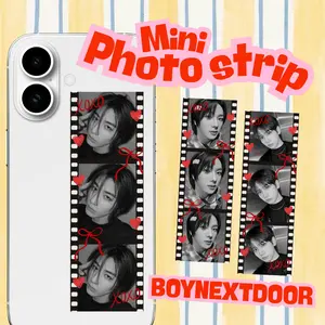 [MIN ORDER 4 PCS] MINI PHOTOSTRIP BOYNEXTDOOR HIASAN HANDPHONE DECO HP ONEDOOR BONEDO