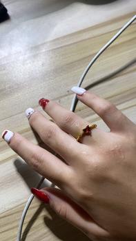 Product Review of 【COD】Luxury Heart Promise Jewelry Set For Women Fadeproof【Gift Jewelry Box】 from k**z 1