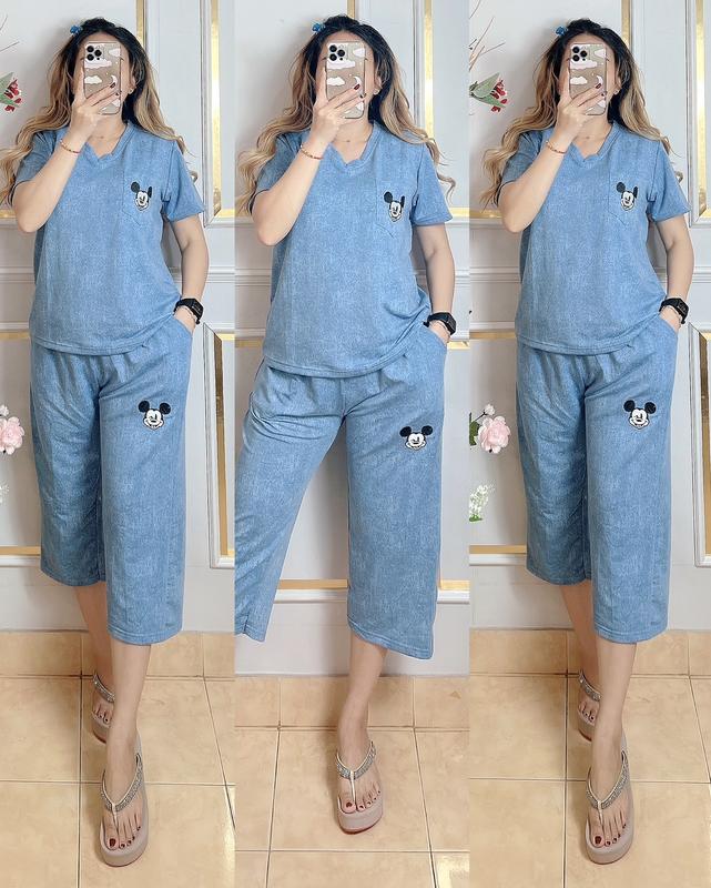 SETELAN WANITA 7/8 BABYTERRY PREMIUM SIZE STANDAR 1