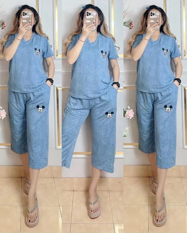SETELAN WANITA 7/8 BABYTERRY PREMIUM SIZE STANDAR 1