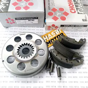 rumah mangkok otomatis kopling kampas ganda only rc110 rc100 rc80 rc 110 80 100 tornado GSX crystal