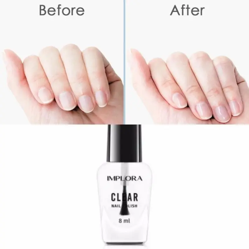 IMPLORA CLEAR NAIL POLISH - KUTEK KUKU WARNA BENING CAT KUKU 1