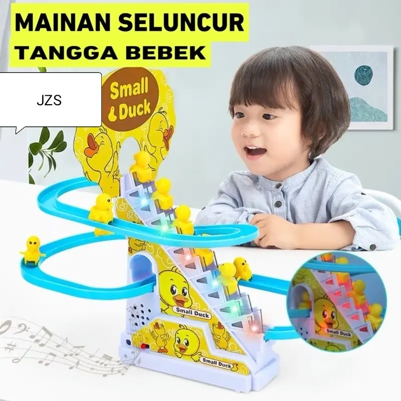 Mainan Anak Track Tangga Small Duck Bebek Kuning / Seluncur tangga bebek