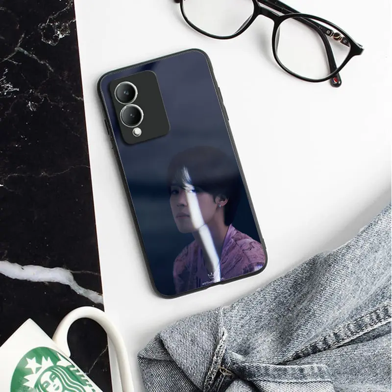 (CK03) Case Glass anti pecah For type Vivo Y17S - all type - case custom kpop - case korea Smartphone Casing 4