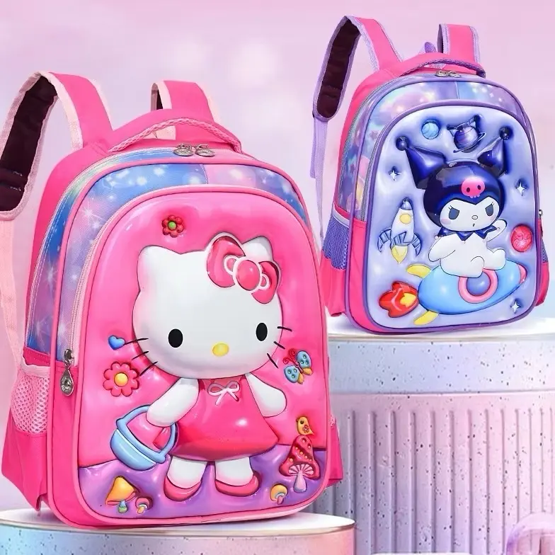 Tas Ransel Sekolah TK Anak Perempuan Random