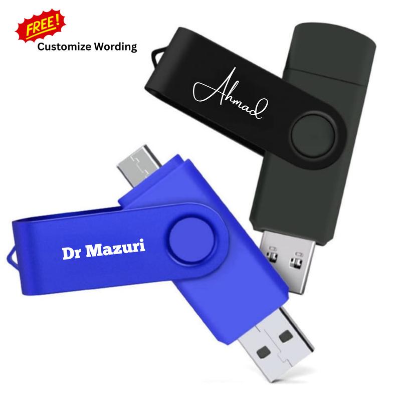Customized USB 2.0 Flash Drive PENDRIVE Type-C DataTraveler Pen ...