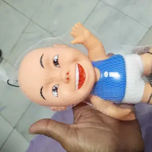 ( BISA COD ) PROMO 1 PCS Mainan Boneka Karet Encit Upin Ipin Ada Lampu Dan Bisa Bunyi / Mainan Anak Laki Laki / Mainan Anak Perempuan SNI Murah