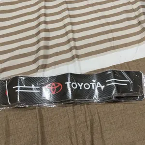 【4pcs】Sticker Mobil Sticker Pelindung Sill Plate / Stiker Pelindung Pijakan Lantai Pintu Mobil / Universal Carbon Fiber Car Door Step Sill Plate Mobil Sticker Kendaraan