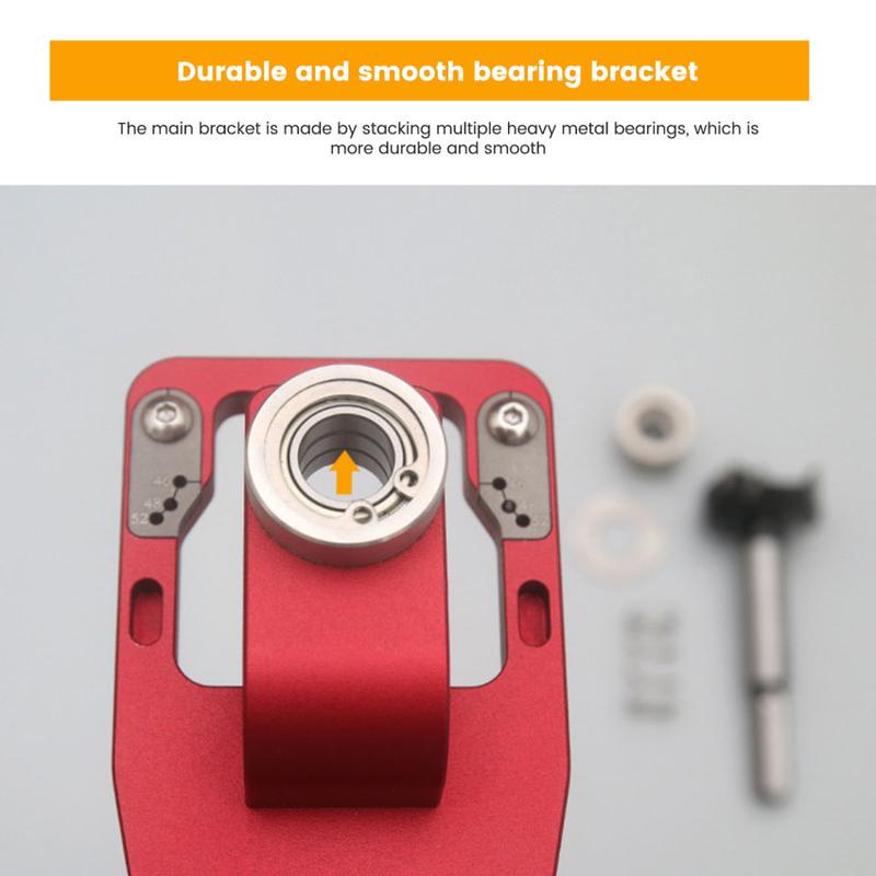 Product Introduction of 35mm Hinge Boring Jig Woodworking Hole Drilling Guide Locator with Fixture Aluminum Alloy Hole Opener Template Tools 30