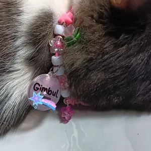 KALUNG KUCING CUSTOM NAMA/GARDEN CAT NECKLACE/KALUNG KUCING GARDEN/KALUNG KUCING/KALUNG FREE NAMA