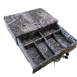 Laci Sekat 6 Laci Uang Laci Dagang Ukuran 40x27cm bahan triplek tebal kotak penyimpanan