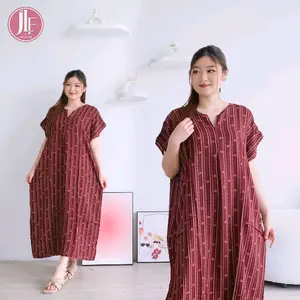 SEMATA KAKI BUSUI Daster Busui Panjang Semata Kaki Bumil Rayon (1)