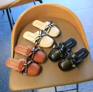 Sandal Selop / Sendal Flat Slip on Anak Perempuan Pita