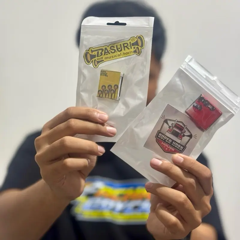 MINIATUR CORONG KUNING,MERAH,12 NOT, DAN TUTUP CORONG