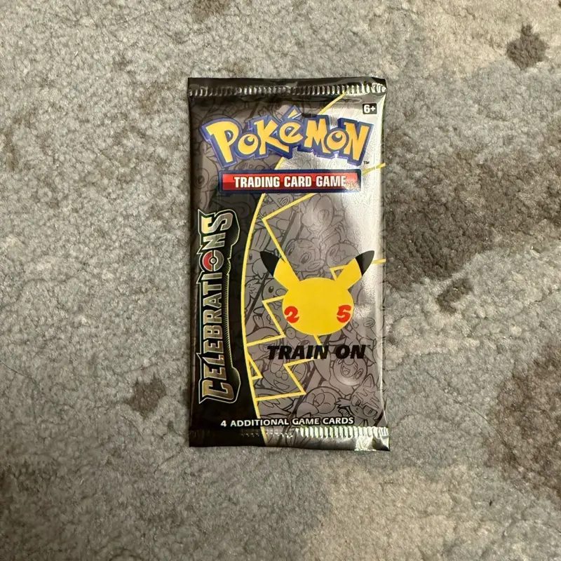Celebrations Booster Pack Kartu Pokemon TCG (Trading Card Game) English Edition Bahasa Inggris Pocket Monsters 1