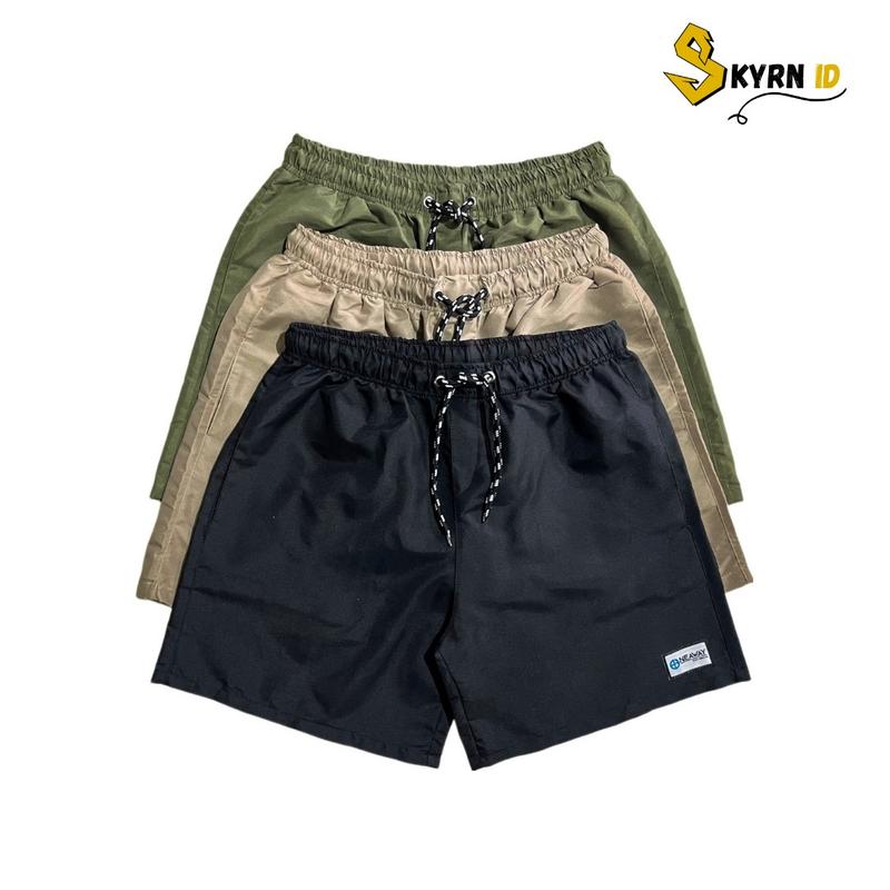 PAKET 2 PCS & 1 PCS  CELANA PENDEK BOARDSHORT ONEAWAY MURAH NYAMAN SANTAI PANTAI DISKON MELAR DI PINGGANG ADA KANTONG NYA UNTUK PRIA DAN WANITA ADA WARNA ABU HIJAU 2