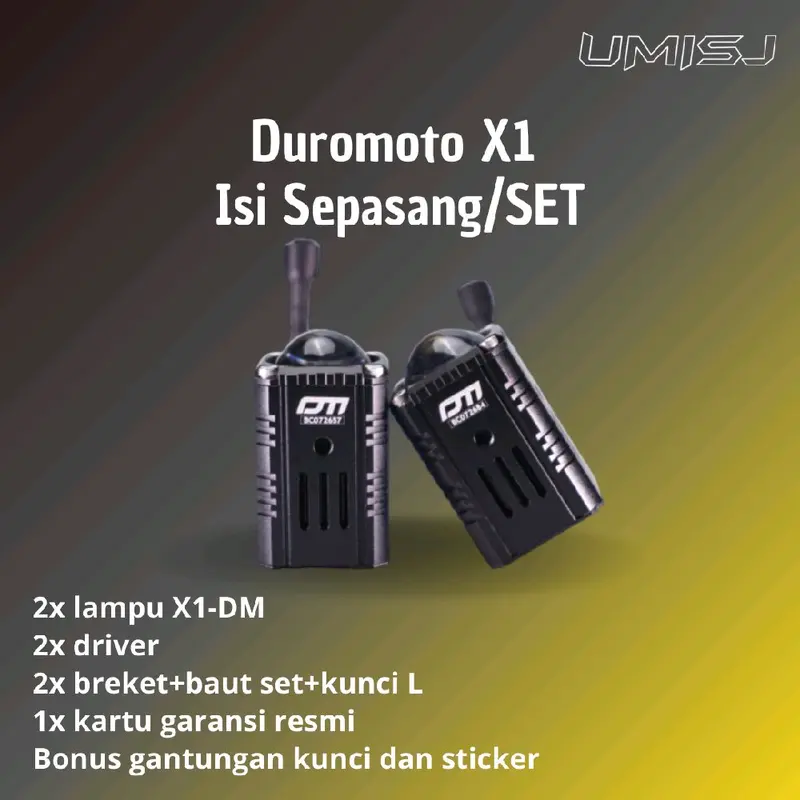 Duromoto X1 Lampu Tembak Sorot 20W 2