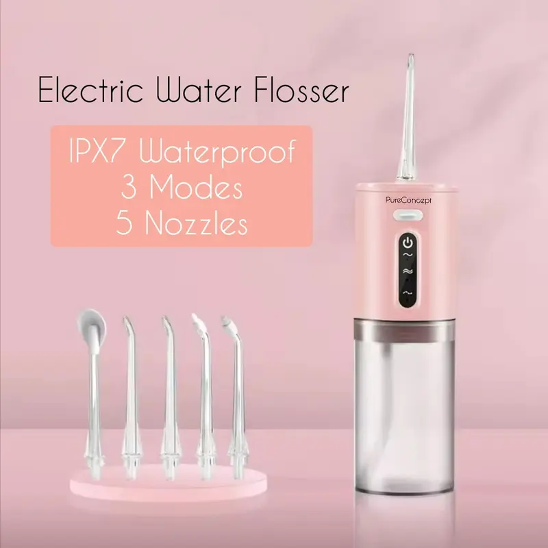 PureConcept PC200 Water Flosser - Oral Irrigator Dental Scaling Pembersih Karang Gigi Portable 6