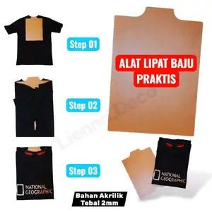 Alat praktis untuk melipat pakaian, alas setrika baju laundry