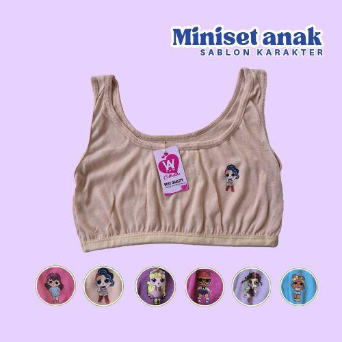 ISI 3PCS/MINISET MOTIF ANAK REMAJA SD/SMP BRA MINISET REMAJA FASHION KEKINIAN Perempuan Cantik