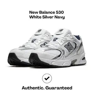 New Balance 530 White Silver Navy ( UNISEX )